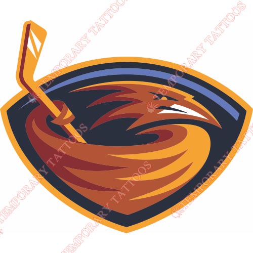 Atlanta Thrashers Customize Temporary Tattoos Stickers NO.64